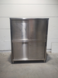 stainless steel storage cabinet